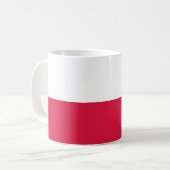 Mug Drapeau de la Pologne (Devant gauche)