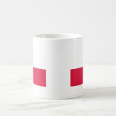 Mug Drapeau de la Pologne (Centre)