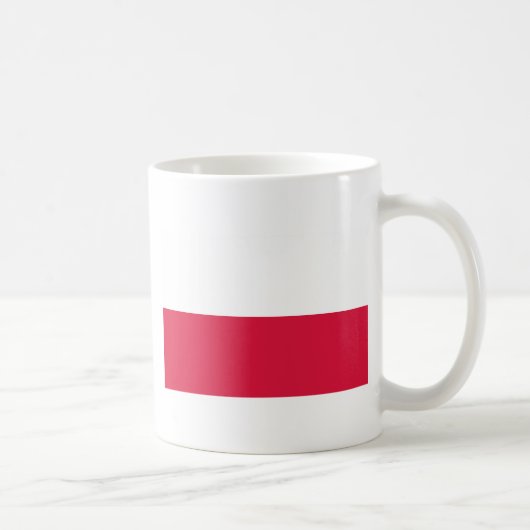 Mug Drapeau de la Pologne (Droite)