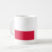 Mug Drapeau de la Pologne (Devant gauche)