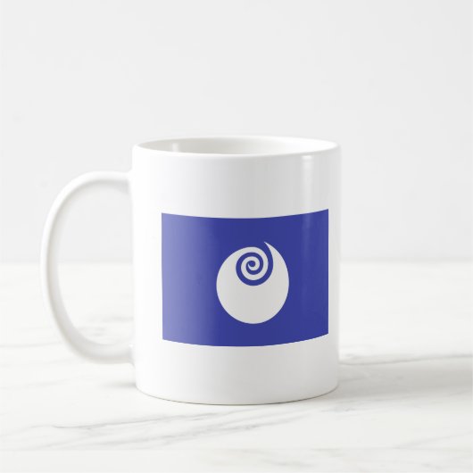 Mug Drapeau de la préfecture d'Ibaraki, Japon (Gauche)