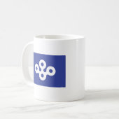 Mug Drapeau de la préfecture d'Osaka, Japon (Devant gauche)
