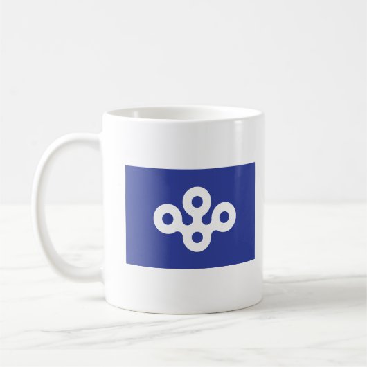 Mug Drapeau de la préfecture d'Osaka, Japon (Gauche)