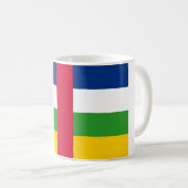 Mug Drapeau de la République centrafricaine (Devant droit)