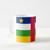 Mug Drapeau de la République centrafricaine (Devant gauche)