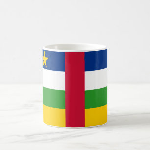 Mug Drapeau de la République centrafricaine