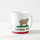 Mug Drapeau de la République de Capybara (Devant droit)