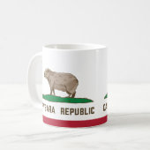 Mug Drapeau de la République de Capybara (Devant gauche)