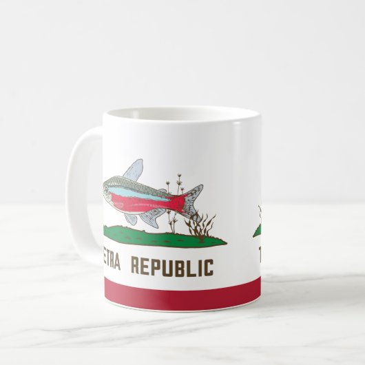 Mug Drapeau de la République de Tetra (Devant gauche)