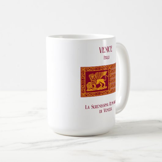 Mug Drapeau de la République de Venise (Devant droit)