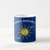 Mug Drapeau de la République des Conques Key West Flor (Centre)
