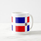 Mug Drapeau de la République Dominicaine (Devant droit)
