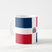 Mug Drapeau de la République dominicaine (Devant gauche)
