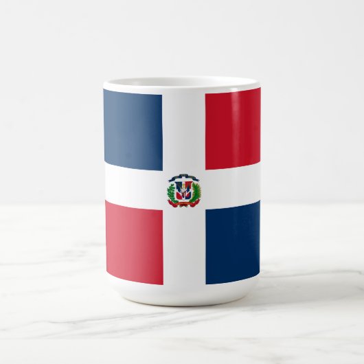Mug Drapeau de la République Dominicaine (Centre)