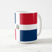 Mug Drapeau de la République Dominicaine (Devant droit)