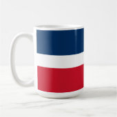 Mug Drapeau de la République Dominicaine (Gauche)