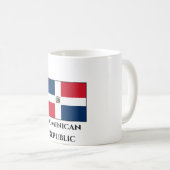 Mug Drapeau de la République dominicaine (Devant droit)