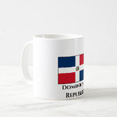 Mug Drapeau de la République dominicaine (Devant gauche)