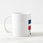 Mug Drapeau de la République dominicaine (Gauche)