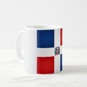 Mug Drapeau de la République dominicaine Cool (Devant gauche)
