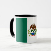 Mug Drapeau de la République mexicaine : 1824-1835, Pè (Devant gauche)