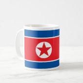 Mug Drapeau de la république populaire démocratique de (Devant gauche)