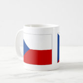 Mug Drapeau de la République tchèque (Devant gauche)