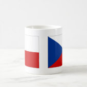 Mug Drapeau de la République tchèque (Centre)