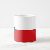 Mug Drapeau de la République tchèque (Centre)