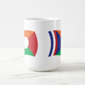 Mug Drapeau de la Réunion (Centre)