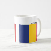 Mug Drapeau de la Roumanie (Devant droit)