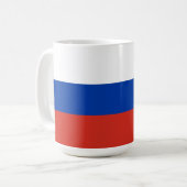 Mug Drapeau de la Russie (Devant gauche)