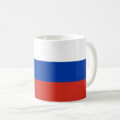 Mug Drapeau de la Russie (Devant droit)