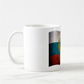 Mug Drapeau de la Russie qui flotte (Gauche)