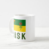 Mug Drapeau de la Saskatchewan (CANADA) (Devant gauche)
