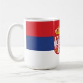 Mug Drapeau de la Serbie (Gauche)