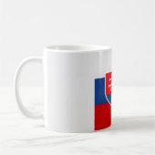 Mug Drapeau de la Slovaquie cool (Gauche)