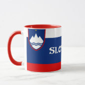Mug Drapeau de la Slovénie (Gauche)