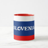 Mug Drapeau de la Slovénie (Centre)