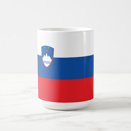 Mug Drapeau de la Slovénie (Centre)