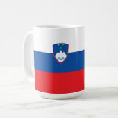 Mug Drapeau de la Slovénie (Devant gauche)