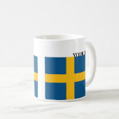 Mug Drapeau de la Suède (Devant droit)
