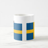 Mug Drapeau de la Suède (Centre)