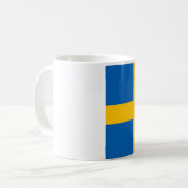 Mug drapeau de la Suède (Devant gauche)