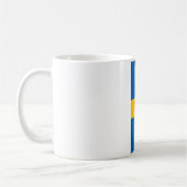 Mug drapeau de la Suède (Gauche)