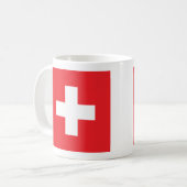 Mug Drapeau de la Suisse (Devant gauche)