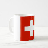 Mug Drapeau de la Suisse (Devant gauche)