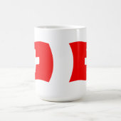 Mug Drapeau de la Suisse (Centre)