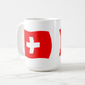 Mug Drapeau de la Suisse (Devant gauche)