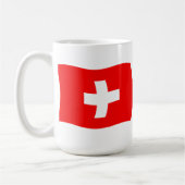 Mug Drapeau de la Suisse (Gauche)